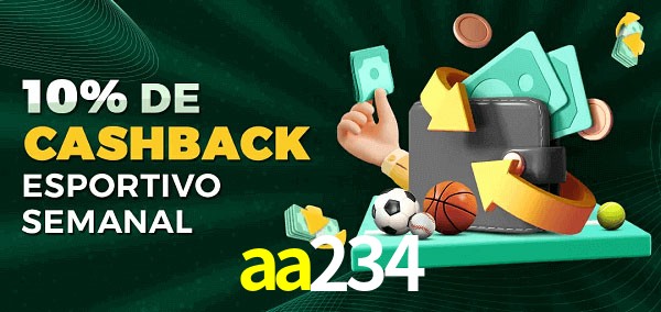 10% de bônus de cashback na aa234